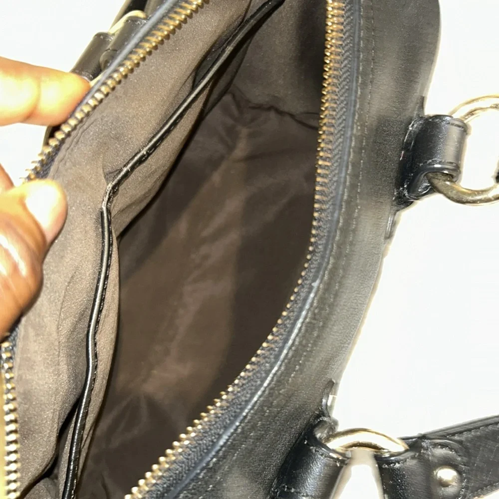 Cole Haan Leather Pleated Hobo 2 ways Bag
